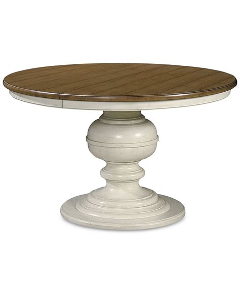 Furniture Sag Harbor Expandable Round Dining Pedestal Table And Reviews