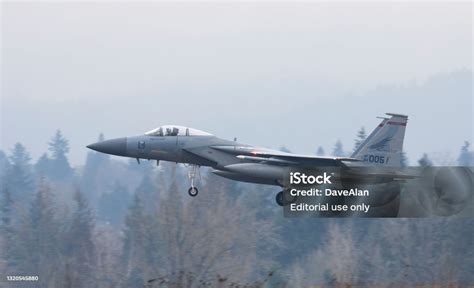 F15 142nd Fighter Wing Oregon Air National Guard Stock Photo - Download ...