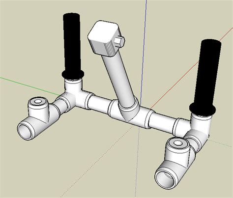 Designing Pvc Pipe Based Projects With Sketchup Schooner Labs