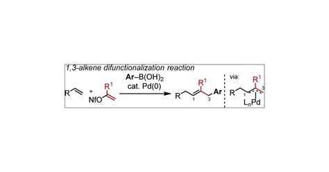 Palladium Catalyzed 13 Difunctionalization Using Terminal Alkenes With