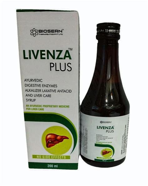 Ayurvedic Digestive Enzymes Alkalizer Laxative Antacid Liver Care Syrup