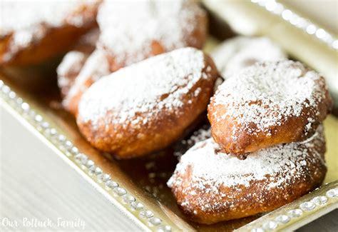 Beignets for Mardi Gras - Quick & Easy Recipe - Our Potluck Family