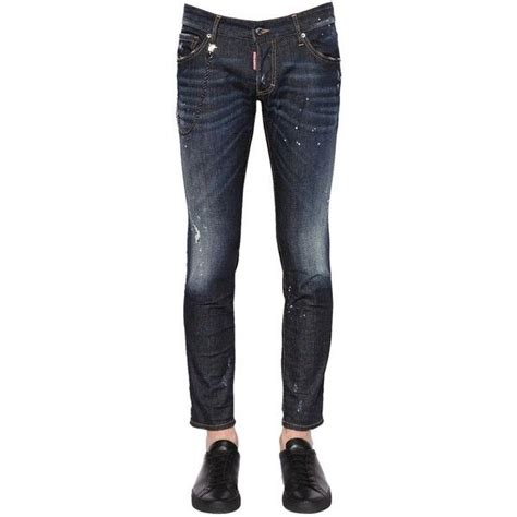 Dsquared2 Men 16 5cm Clement Stretch Denim Jeans 1 125 Brl Liked On