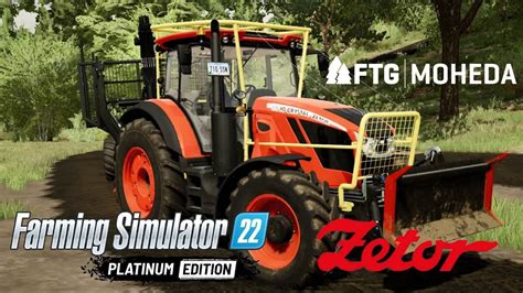 FS22 ZETOR CRYSTAL 170 HD FTG Moheda M151 4WD Silverrun YouTube