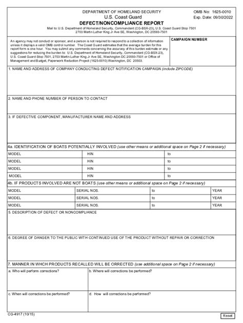 Cg U S Coast Guard Uscg Fill Out Sign Online Dochub