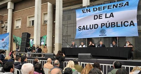 Vizzotti Hizo Un Acto En Defensa De La Salud P Blica En El Hospital Del