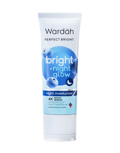 Wardah Perfect Bright Bright Night Glow Moisturizer Beauty Review