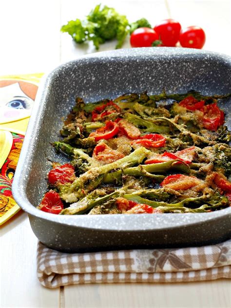 Cime Di Rapa Al Forno Gratinate Ricetta Facilissima Si Cuoce Tutto