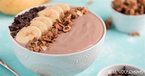 Chocolate Pb Smoothie Bowl Real Housemoms