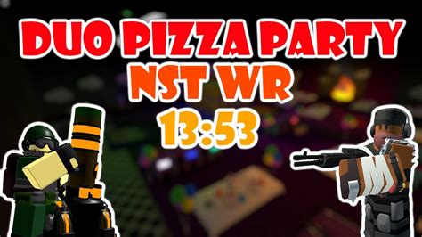 13 53 DUO PIZZA PARTY NST WORLD RECORD Tower Defense Simulator