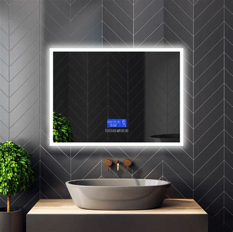 LED Lighted Bluetooth Speaker, Music, Call, Bathroom Mirror | Aseo, The ...