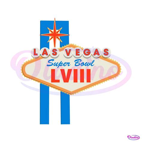 Las Vegas Super Bowl LVIII Football PNG