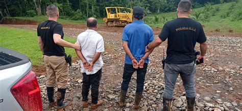 Detienen A Cinco Hombre Que Habrían Talado árboles Ilegalmente Desde