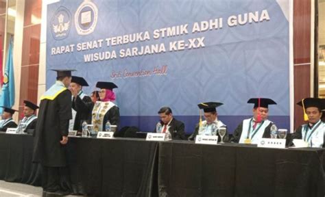 Stmik Adhi Guna Telorkan 95 Sarjana Komputer Tahun 2023 Media Alkhairaat