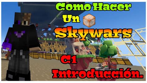 Como Hacer Un Skywars Desde En Minecraft Bedrock Youtube