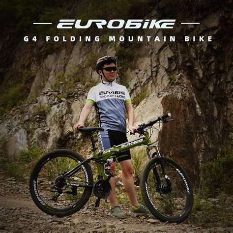 Eurobike Yh G Full Suspension Folding Mountain Bike Mountain Bikes