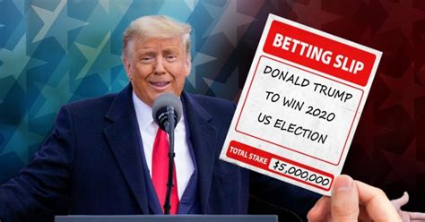 Mystery Brit Bets £4000000 On Trump Winning Us Election Metro News