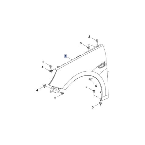 Błotnik przedni lewy 39011390 Astra K Sklep Porady OPEL 24h do 60