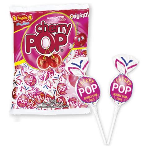 Pirulito Cherry Pop Cereja C Sams Submarino