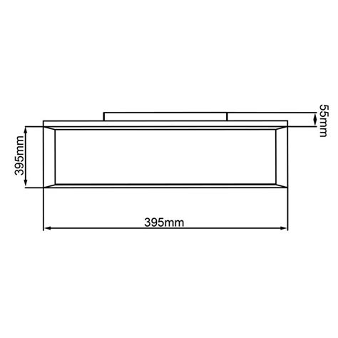 Panel LED Allie 40 X 40 Cm 24 W 2400 Lumeni Dimabil RGB Cu