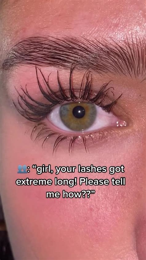 Secret for long lashes revealed Natürlich schminken Tipps für