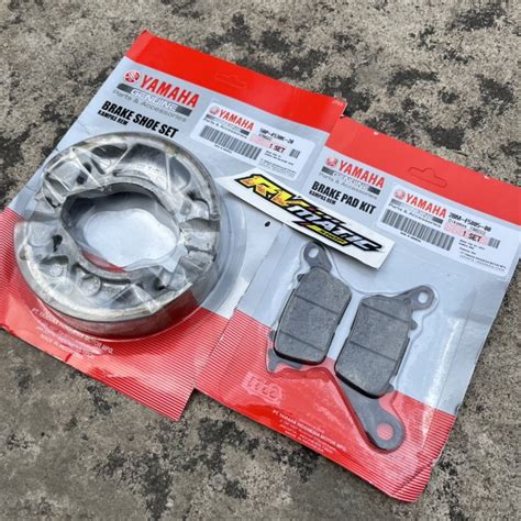 Aerox 155 LEXI ORIGINAL Front Rear Brake Pads YAMAHA GENUINE PARTS