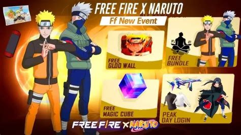 Free Fire Collab Naruto Vai Chegar Em