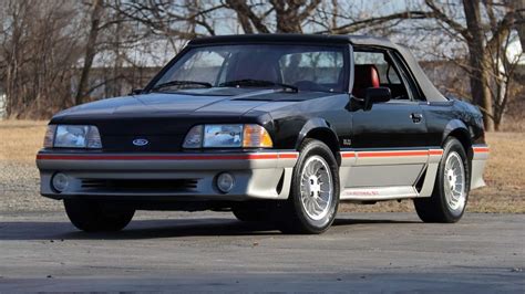 1988 Ford Mustang GT Convertible for Sale at Auction - Mecum Auctions