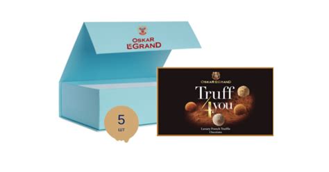 Chocolates OSCAR LE GRAND Truff 4 You 300g Packing 5 Pcs Buy In The