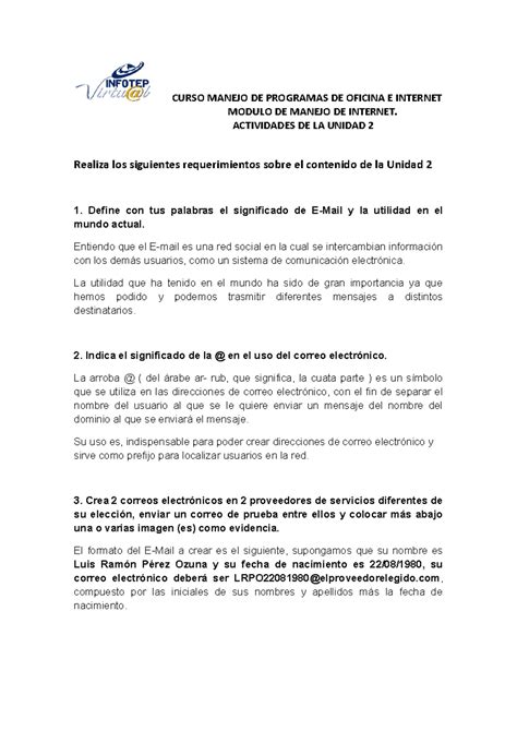 Ejercicio 2 - Unidad 2- Motor DE Busqueda Y Cuentas DE Correo E (1