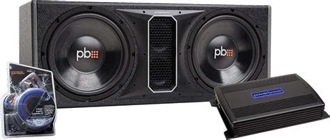 Powerbass Party Pack Dual 12 Subwoofers In Vented Enclosure With