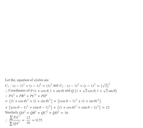 Let ABCD Be A Square Of Side Length 2 Units C And C Is The Circle