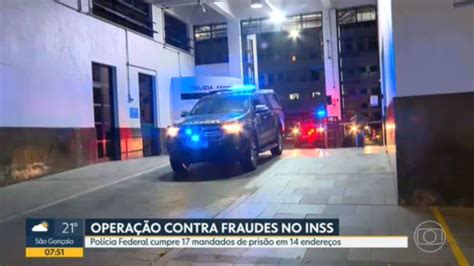 V Deo Pf Faz Opera O Contra Fraudes No Inss Bom Dia Rio G