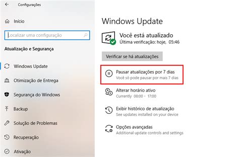 Pr Via Do Windows Ganha Modo Claro E Facilita Pausar Atualiza Es