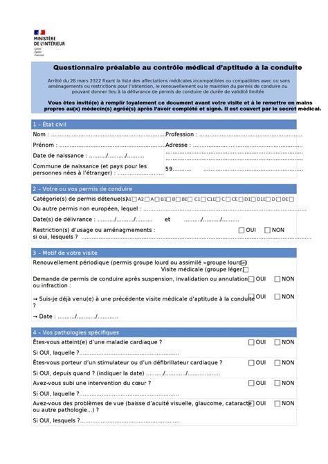 Visite médicale du permis de conduire VISITE MEDICALE PERMIS DE CONDUIRE