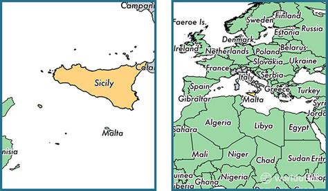 Where Is Sicily Region Where Is Sicily Located In The World