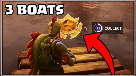 SEARCH BETWEEN 3 BOATS FORTNITE BATTLE ROYALE BATTLE PASS