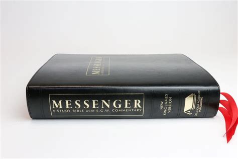 Messenger Study Bible NKJV /w EGW Commentary - Oynx Black – OA Publishing