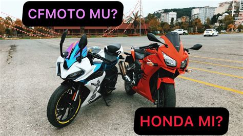 Honda Cbr 250r Vs Cfmoto 250sr Youtube