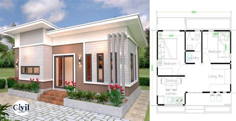 Small House Plans Single Slope Roof