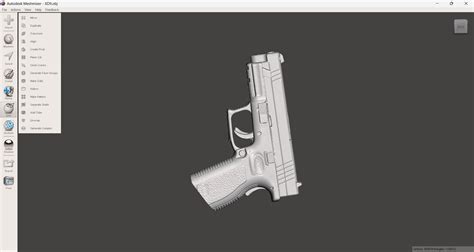 Stl File Springfield Xd 9 Real Size 3d Gun Mold 🔫 Obj・3d Printing