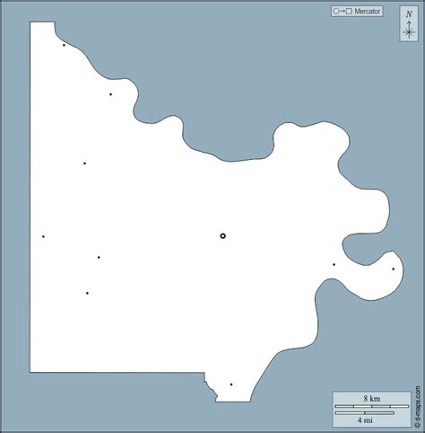 Condado De Doniphan Mapa Gratuito Mapa Mudo Gratuito Mapa En Blanco