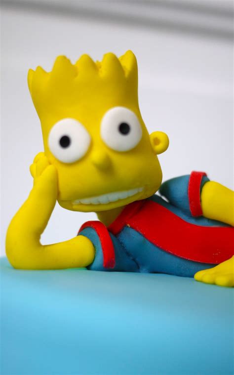 Bart Simpson Cake - CakeCentral.com