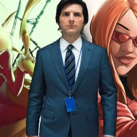 Madame Teia Adam Scott aparece como Ben Parker em imagem inédita