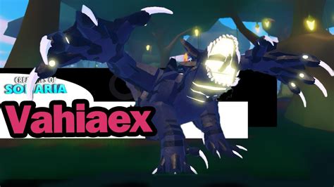 Vahiaex Showcase Of New Monster Creatures Of Sonaria Youtube