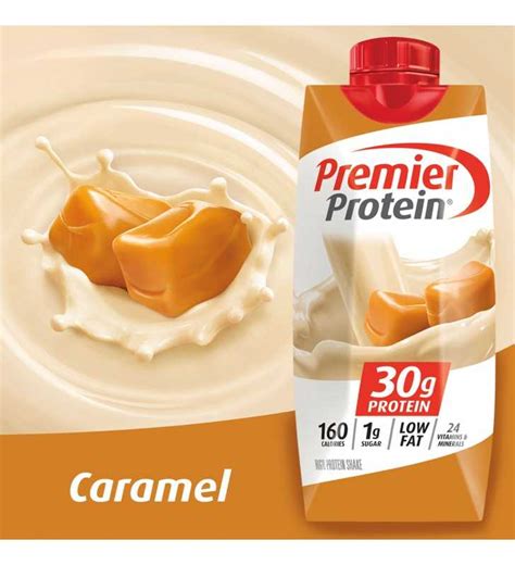 Premier Protein Shake Caramel 30g Protein 11 Fl Oz 4 Ct