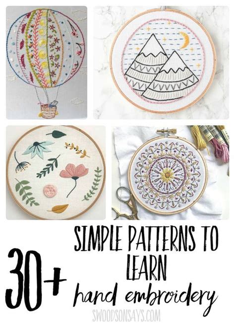 Beginner Embroidery Sampler Pattern And Kit Options Artofit