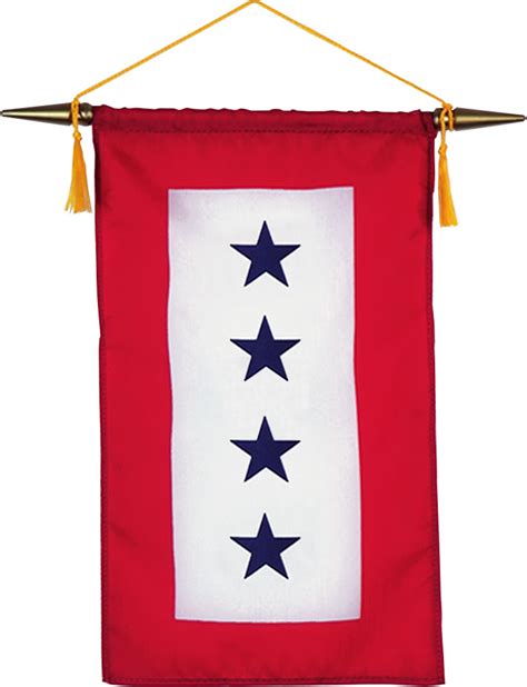 Blue Star Military Flag