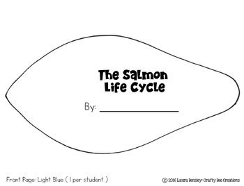 Salmon Life Cycle Craft Freshwater Ocean Activities Life Cycle Of