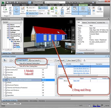 How To Take Off Items In Navisworks Quantification Beyond Design The